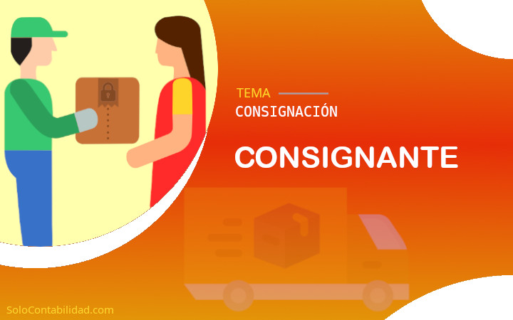 Consignante - Consignación