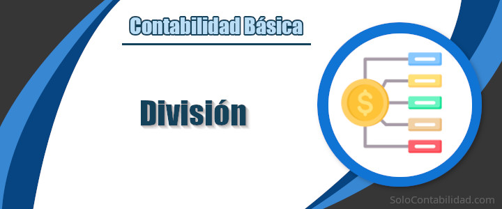 División de la contabilidad banner