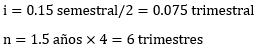 Matemáticas Financieras. - Monto a Interés Compuesto   