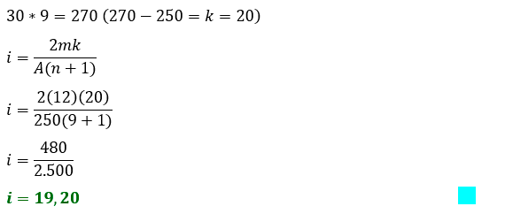 Tasa de interés simple según Método de la Tasa Constante - Matemáticas financieras, soluciones problemas ejercicios - lista de problemas 8.  www.solocontabilidad.com