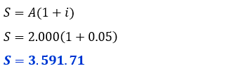 valor final con los vencimientos dentro de determinado plazo y a la tasa - Matemáticas financieras, soluciones problemas ejercicios - lista de problemas 9.  www.solocontabilidad.com