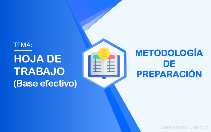 Metodología de preparación - Hoja de trabajo